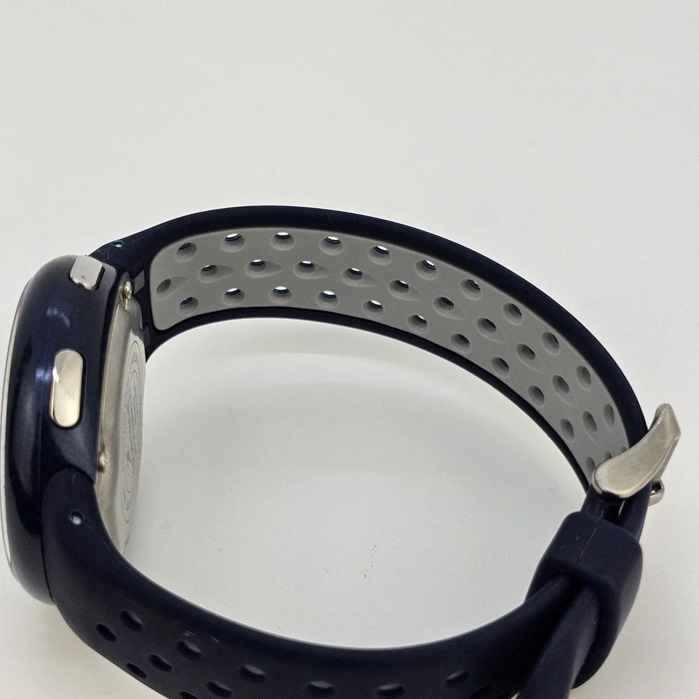 Armitron Digital Men's Watch 43MM Dark Blue‎ Case Dark Blue Gray Plastic Bands